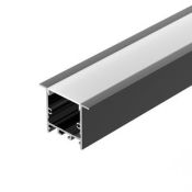 Встраиваемый алюминиевый профиль SL-LINIA49-F-2000 ANOD BLACK 030507 Встраиваемый алюминиевый профиль SL-LINIA49-F-2000 ANOD BLACK 030507