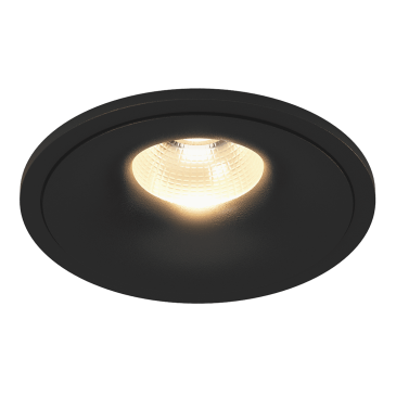 Рамка  одинарная  COMBO-4R1-BL  для светильника серии COMBO-4 IP20 круглая накладная черная