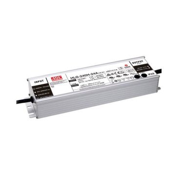 Блок питания (AC-DC) 24V 240W HLG-240H-24 герм IP65 металл