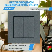 пульт-радиопередатчик nooLite PB-412 черный