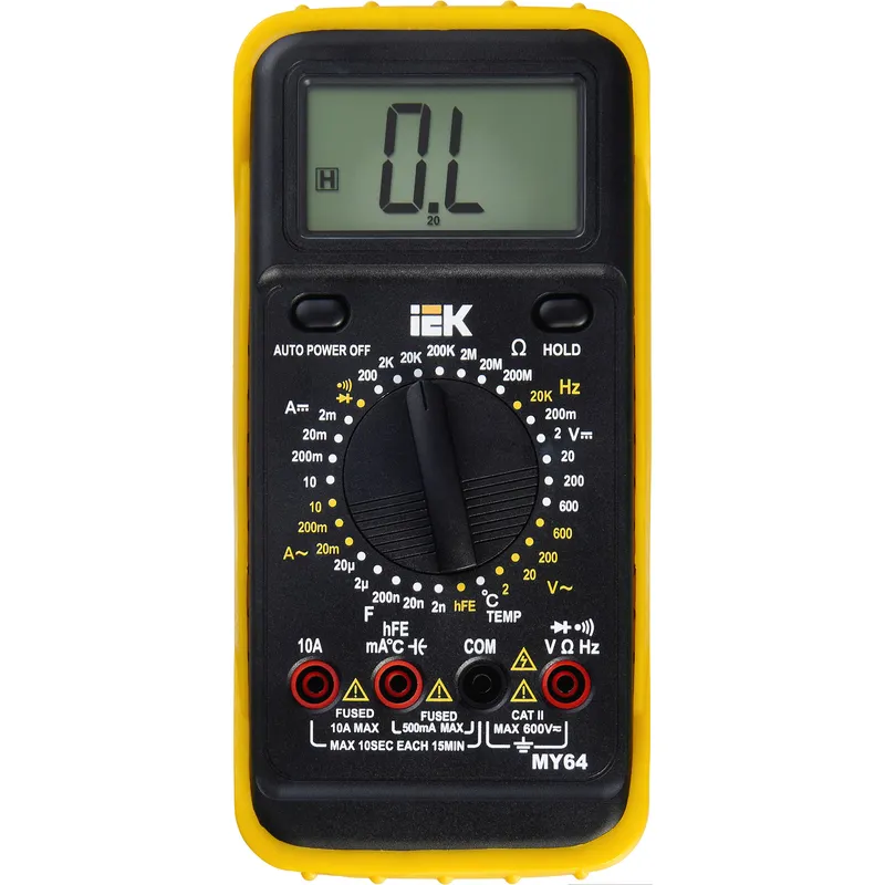 мультиметр цифровой PROFESSIONAL MY64 TMD-5S-064 IEK