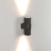 светильник 13W Белый теплый 033734 SP-SPICY-WALL-TWIN-S180x72-2x6W 220V IP20 цилиндр накладной черный