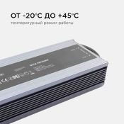 Блок питания (AC-DC) 12V 150W 03-14 герм IP67  металл