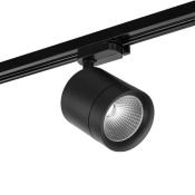 Трековый светильник однофазный  15W Белый дневной 301274 CANNO LED IP20  на шинопровод черный