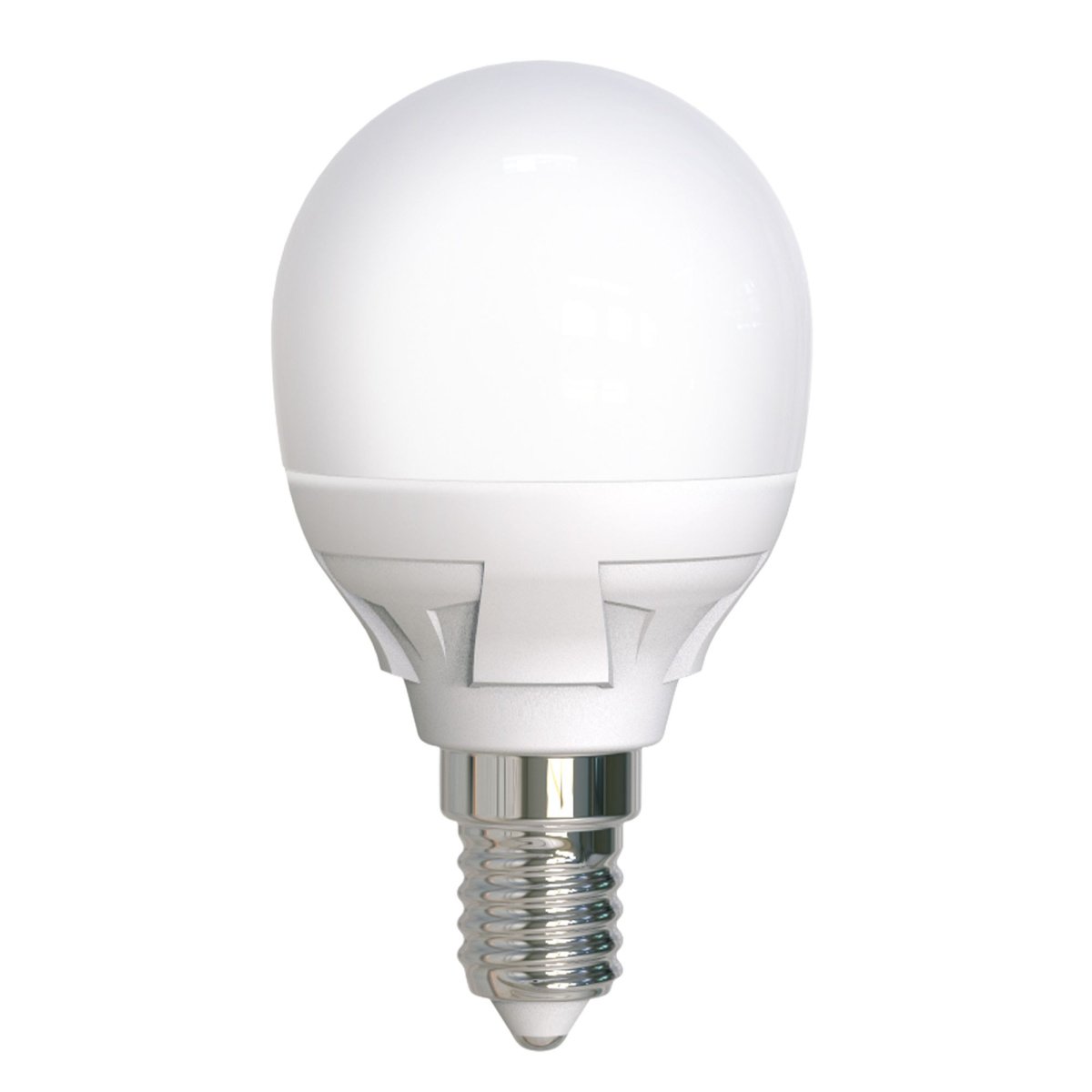 светодиодная лампа шар  G45 Белый  7.0W UL-00011018 LED-G45 7W-6500K-E14-FR PLP01WH ЯРКАЯ