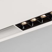 Магнитный трековый светильник 12W Белый дневной MAG-LASER-45-L320 15deg  24V на магнитный шинопровод белый 026938