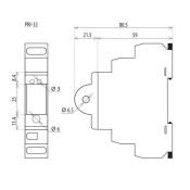 Реле контроля тока PRI-32/24-230V AC, 24 DC 8595188121965