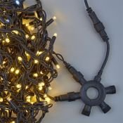 Соединитель для гирлянд круговой UL-00013230 UTC-F90 Y6 BLACK черный 1 вход-5 выходов IP67