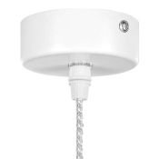 Подвесной светильник без лампы Lightstar 757016 CONE 1х40W GU10 конус белый