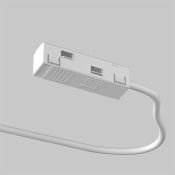 Ввод питания для магнитного шинопровода TRA034B-42W-1 Exility белый