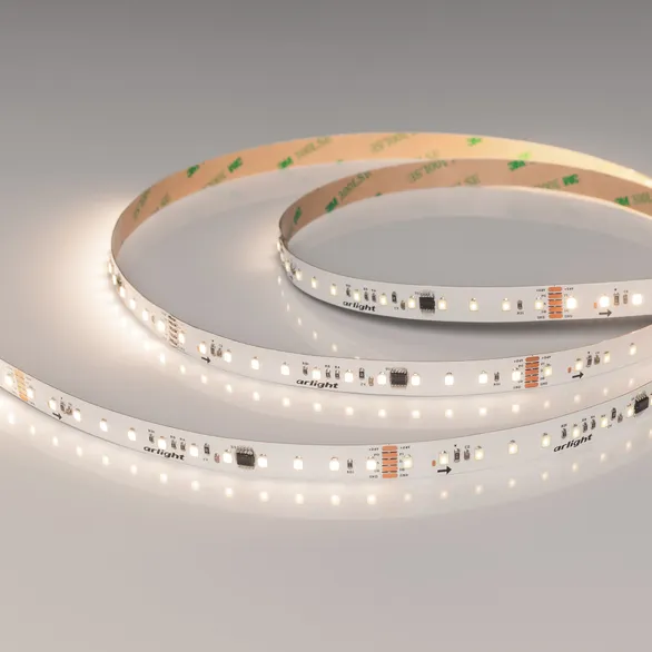 Светодиодная лента Белый дневной 2835 24V 14W/m 96Led/метр IP20 058172 DMX-A96-12mm Day4000-PX12