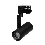 Трековый светильник  18/25W Белый-MIX LGD-URANUS-4TR-R75 Warm3500-MIX (WH, side holder) 20-50deg на шинопровод черный 055807