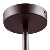 Люстра на штанге Lightstar без лампы 746018 AMERIGO 1х40W E14 умбра