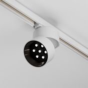 Трековый светильник 15W Белый дневной TR199-3-15W4K-M-W Альфа / Alfa Trinity IP20 белый