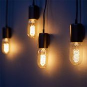 лампа ретро накаливания Vintage форма цилиндр 40W UL-00000486 IL-V-L45A-40/GOLDEN/E27 CW01 диммируемая