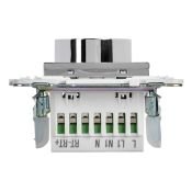 Термостат электронный с подсветкой SK-T01N металл никель SK-RT11-K50 SKANDY IEK