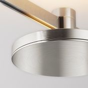 Трековый светильник 7W Белый теплый TR152-1-7W3K-PT Плато / Plato Flarity IP20 платина