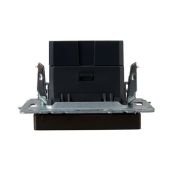 Розетка встраиваемая USB IEK BRITE A+C 18Вт BR-U22-018-K45 РЮ11-1-БрТБ бронза