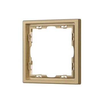 Рамка пластик 1 пост Arlight FRM-NOBE-SFPL-1-GD 054213 золото