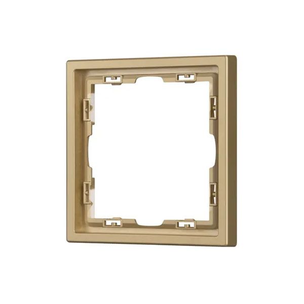 Рамка пластик 1 пост Arlight FRM-NOBE-SFPL-1-GD 054213 золото