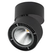 Накладной светильник  26W Белый дневной 214837 FORTE MURO LED 30deg 220V IP20 откидной поворотный круглый черный