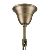 Люстра подвесная Osgona без лампы 700161 CLASSIC 16х60W E14 бронза/прозрачный