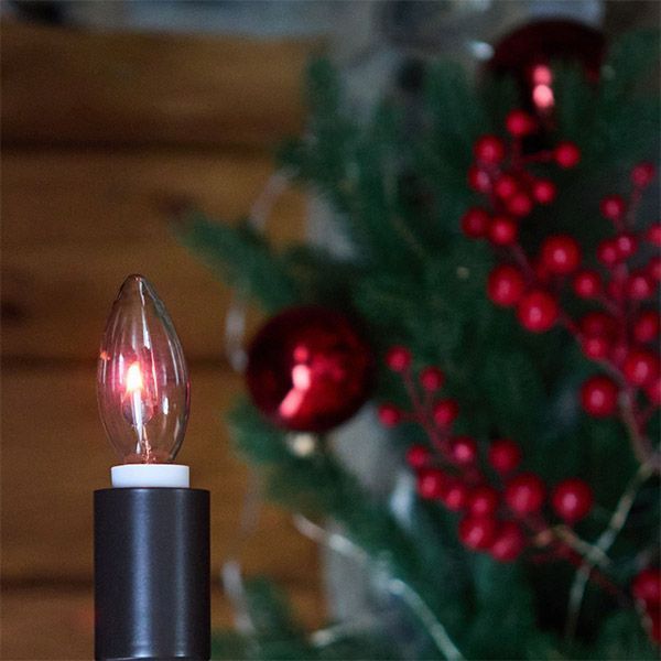 лампа декоративная накаливания свеча 3W IL-N-C35-3/RED-FLAME/E14/CL с эфф. мерцающ. пламени лампа декоративная накаливания свеча 3W IL-N-C35-3/RED-FLAME/E14/CL с эфф. мерцающ. пламени