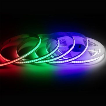 Светодиодная лента RGB-White Day COB 24V 19W/m 784Led/метр 00-494 PRO 12мм IP20