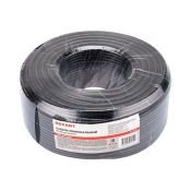 Кабель коаксиальный RG58A/U (50 Ом) чёрный 100м