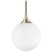 Люстра подвесная Lightstar без лампы 813023 GLOBO 1х40W E14 белый/шампань