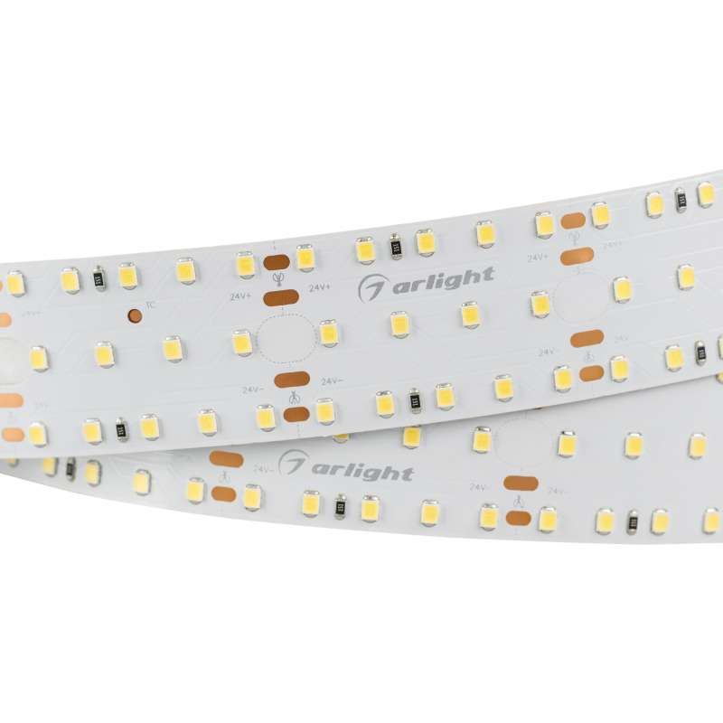 Светодиодная лента Белый 2835 24V 25W/m 280Led/метр 023402(2) S2-A280-34mm 6000K 34mm (2.5м) LUX