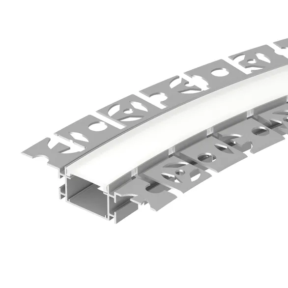алюминиевый профиль FANTOM-BENT-W23-SIDE-2000 ANOD 040331(1)