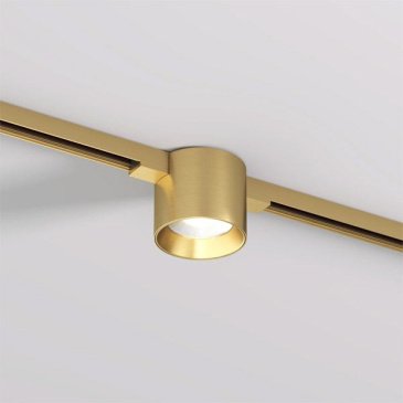 Трековый светильник   8W Белый теплый SHINE SPOT DK5743-SB IP20 на шинопровод латунь