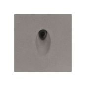 светильник  3W Белый теплый 050876 LT-TIE-S100 220V квадратный встраиваемый серый