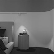 Трековый светильник 12W Белый дневной Фокус/Focus Led Radity 36deg TR103-1-12W4K-M-W на магнитный шинопровод белый