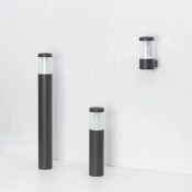 светильник 10W Белый теплый 064682 LGD-STEM-BOLL-H500 230V IP65 (3000К) цилиндр стационарный серый