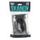 Штепсельная розетка встраиваемая двойная IEK SKANDY 16А SK-R24-16-K50-F SK-R07N с з/к с з/ш в сборе металл никель