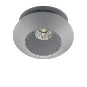 Встраиваемый светильник  15W Белый дневной 051209 ORBE LED 220V IP20 поворотный круглый серый