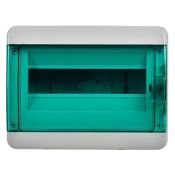 Корпус пластиковый TF5-KP72-N-12-65-K03-K06 КМПн-12 IP65 зеленая прозрачная дверь TEKFOR IEK