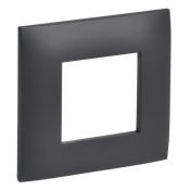 Рамка пластик 1 пост IEK SKANDY SK-M12-K48 SK-F01T титан