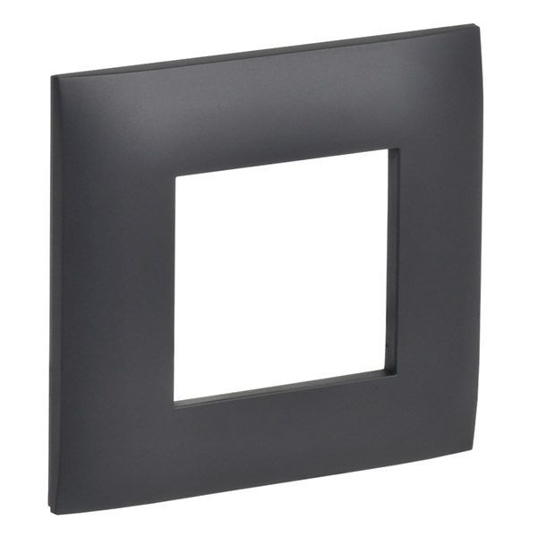 Рамка пластик 1 пост IEK SKANDY SK-M12-K48 SK-F01T титан