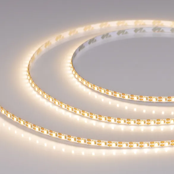 Светодиодная лента Белый теплый 2216 24V 10W/m 160Led/метр 057858 FC-M160-4mm Warm3500-CX1 (резка 1 светодиод)