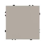 Выключатель встраиваемый одноклавишный проходной Arlight 059432 SWT-NOBE-MKP1-SFPL-CA кашемир