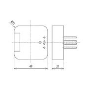 Регулятор освещенности (диммер) SMR-M/230V 8595188143776