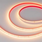 Светодиодная лента  Белый теплый 2835 24V 12W/m 160Led/метр герм (силиконовая трубка) 024545(2) RTW-PS-A160 2700K  LUX IP67