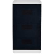 Корпус пластиковый TF5-KP12-N-36-41-K01-K03 ЩРН-П-36 IP41 черная прозрачная дверь TEKFOR IEK
