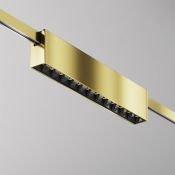 Трековый светильник 12W Белый дневной TR150-1-12W4K-M-BS Точки / Points Flarity IP20 латунь