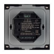 Панель встраиваемая Rotary  027102 SMART-P28-DIM Black (12-24V, 2.4G)
