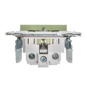 Штепсельная розетка встраиваемая IEK SKANDY 16А SK-R14-16-K06 SK-R04G с з/к без з/ш мятный