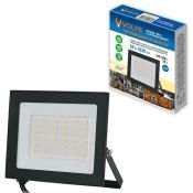 прожектор Белый теплый  50W UL-00012828 ULF-Q519 50W-3000K IP65 220-240V BLACK Volpe